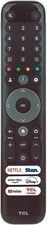 Original TCL Google Voice Remote Control RC833 Netflix Stan Prime Video YouTube