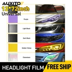 Car Headlight Taillight Fog Light Tint Film Wrap Sticker Protector Accessories