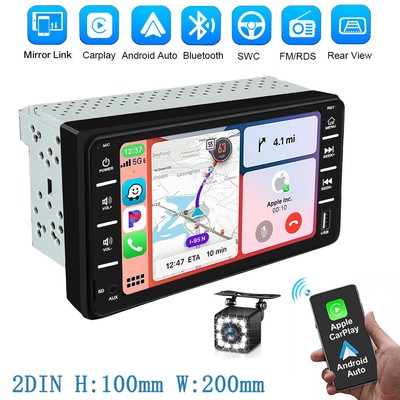 7'' Wireless Carplay Car Radio Stereo For Subaru WRX BRZ Forester Impreza Basic