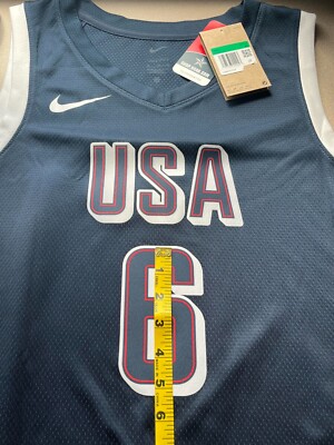 LeBron James Nike 2024 USA Basketball Swingman Player Jersey