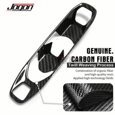 Real Carbon Fiber Console Transmission Control Gear Selector For - Foto 4