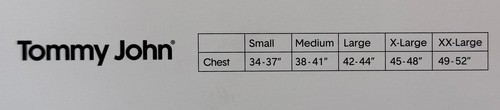 Tommy John 1003994N Crew Neck 3 Pk Cool Cotton Stretch White Shirt (New in Box) - Picture 6 of 10
