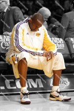 FB207 Kobe Bryant LA Lakers Pre Game Black Basketball 8x10 11x14 16x20 Photo