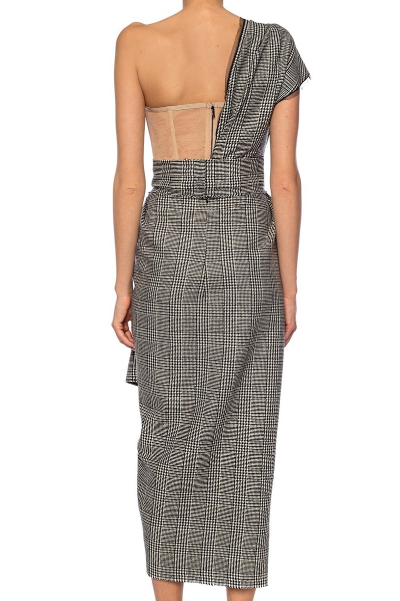 Dolce & Gabbana GREY SLEEVELESS TWEED DRESS ツイード ドレス Brand New Dolce & Gabbana Sleeveless Grey Tweed Dress (size
