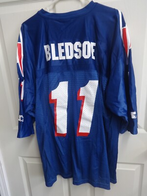 90s NFL patriots BLEDSOE USA製 ゲームシャツ 90s NFL patriots BLEDSOE USA製 ゲームシャツ - メルカリ