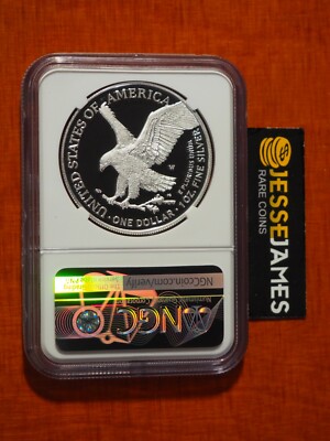 2022 W PROOF SILVER EAGLE NGC PF70 ULTRA CAMEO FIRST RELEASES STAR