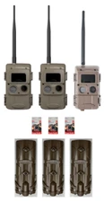 Cuddeback Cuddelink 3 L Series LR IR & Black Flash Cameras Power Bank SD Cards