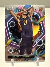 Isaiah Wong 2023-24 Topps Cosmic Chrome #195 Indiana Pacers Rookie RC