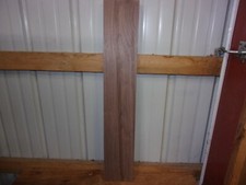1 PC WALNUT LUMBER WOOD KILN DRIED BOARD 33 7/8"X 5 7/8"X 13/16" LOT 726R