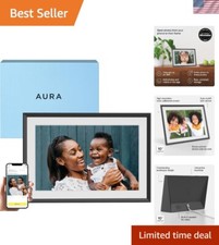 Digital Picture Frame - 10.1" HD Mat Display  Wirecutter's Best Digital Fram...