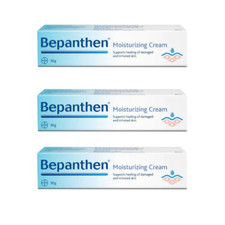 3X Bepanthen Moisturizing Cream For Healing Of Damaged And Irritated Skin 30g