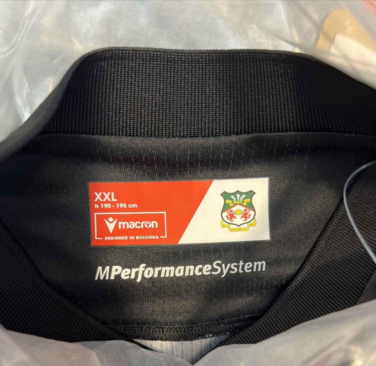 【日本未発売】WrexhamAFC 24-25 3rdシャツ インポートLサイズ Authentic Wrexham AFC Football 2024 Forbidden EFL Third