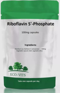 Riboflavine 5'-Phosphate 100mg Capsules – Vitamine active B2 pour l ' appui à l ' énergie