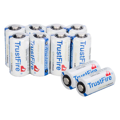 #ad CR123A CR123 3V Lithium Battery 1400mAh Batteries Cells Lot Durable for Camera $22.99