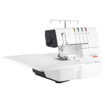 Bernette 64 Airlock 4 Faden Overlockmaschine mit Lufteinfädelung Overlock  LED