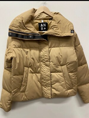New ANR+ jacket Alp N Rock peak puffer jacket XL taupe black details MSRP $378