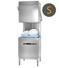 Hobart Ecomax Plus H615SW-10C 500mm Basket Hood / Passthrough Dishwasher with...