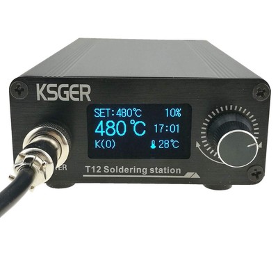 T12 Soldering Iron Station OLED DIY STM32 V2.1S Temperature Controller Electr...