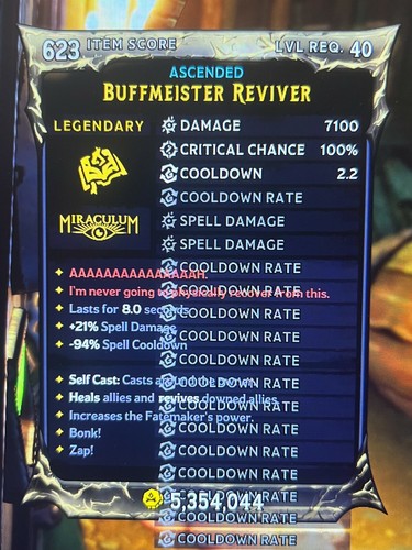 PS/XBOX/PC Tiny Tina's Wonderlands MODDED GEAR ASCENDED MODS GOD LEVEL 1 + 40 🔥 - Picture 138 of 147