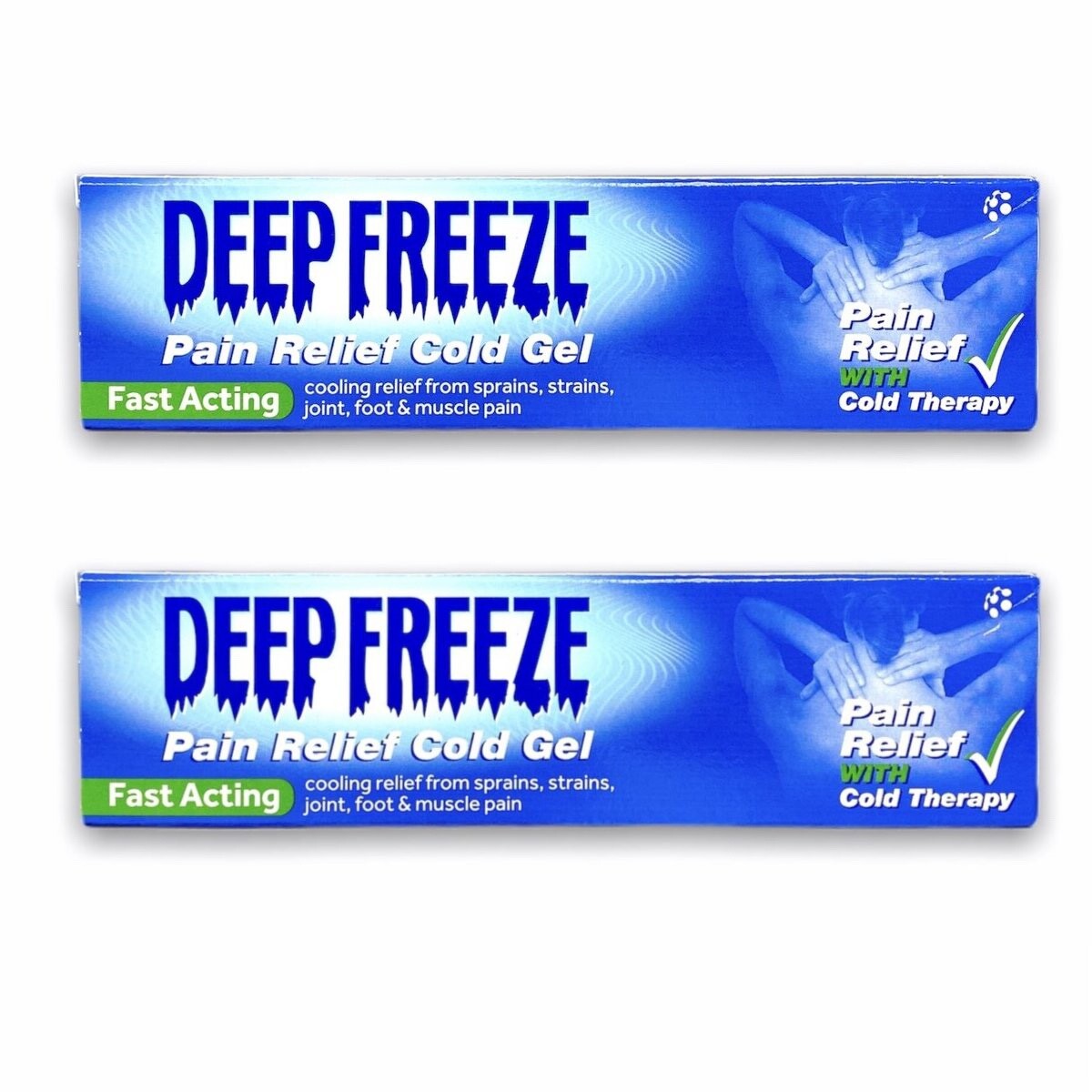 Deep Freeze Muscle & Joint & Back Pain Relief Cold Cooling Gel