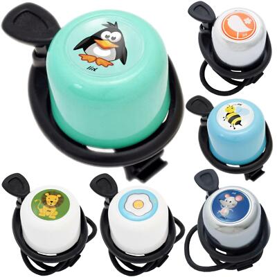 Liix Scooter Bell Fahrrad Klingel Motiv Design Mini Kinder Glocke Lenker Klein