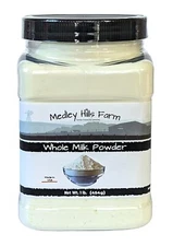 Whole Milk Powder By  In Reusable Container 1 Lb. - Great Dry M