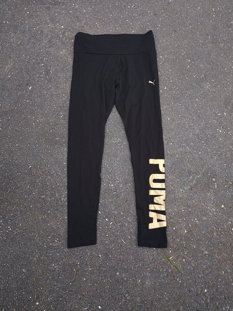 puma athletic logo leggings