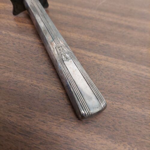 Vintage silver plate And Stainless Steel meat carving Fork Ornate - Picture 2 of 9