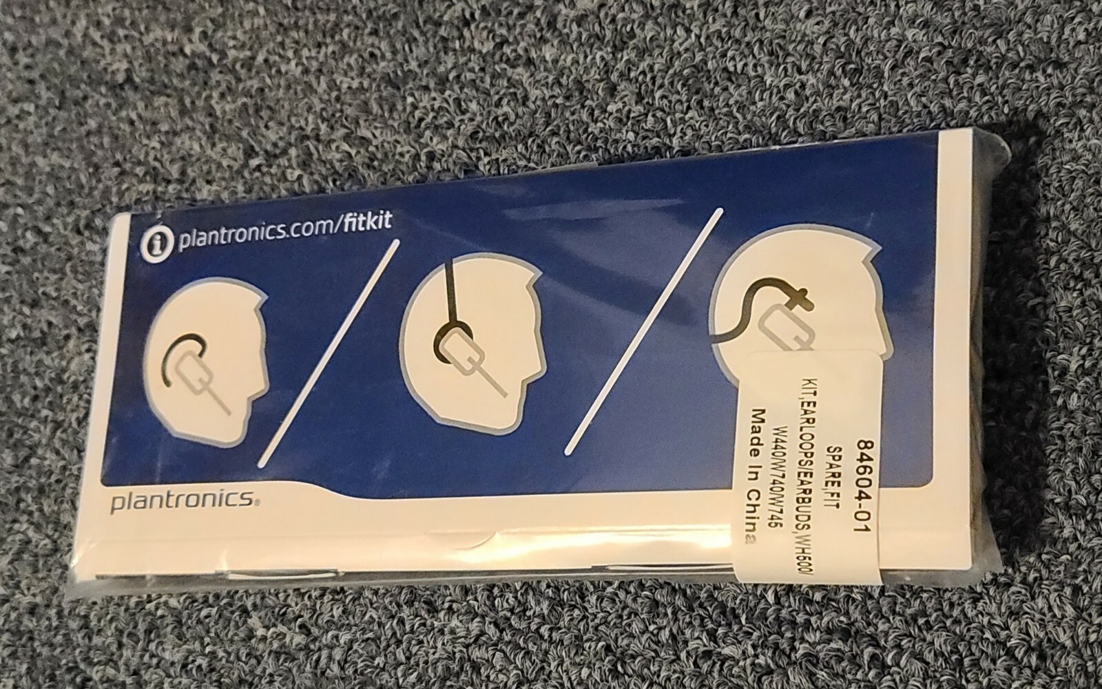 Fit Kit EARLOOPS Earbuds Cs540 W440 