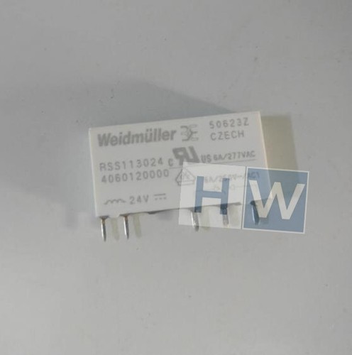 5Pcs NEW Weidmuller RSS113024 Relay 5-pin 6A 24VDC | eBay