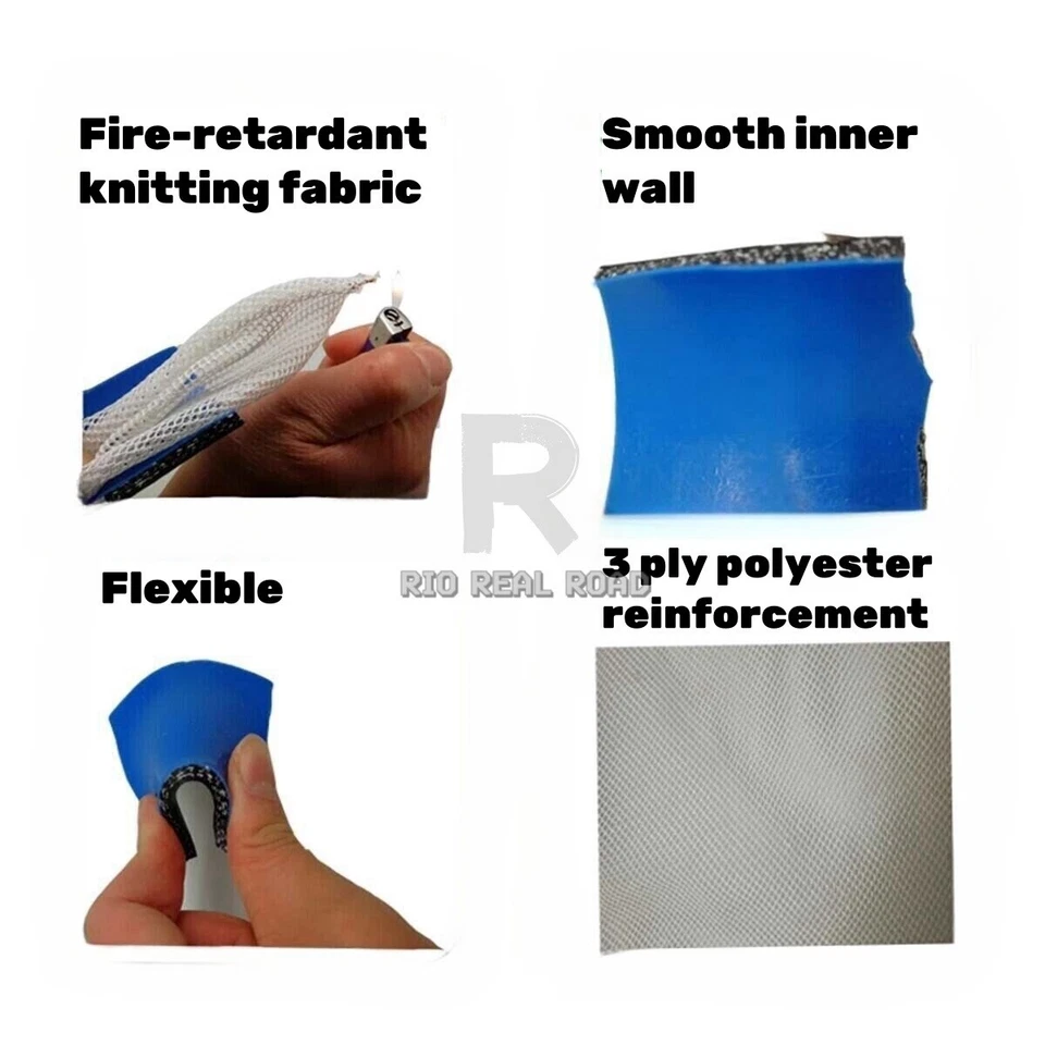 Mangueras intercooler de admisión de silicona aptas para 04-07 Smart Fortwo & Roadster 0,8 L diésel Foto 4 de 4