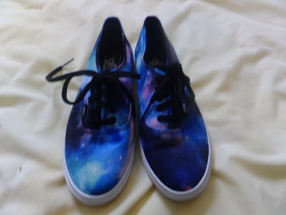 VANS OFF THE WALL EE. UU. Mujeres 8 Hombres 6.5 Cosmic Galaxy Espacio Tenis Zapatos de Skate Foto 2 de 4