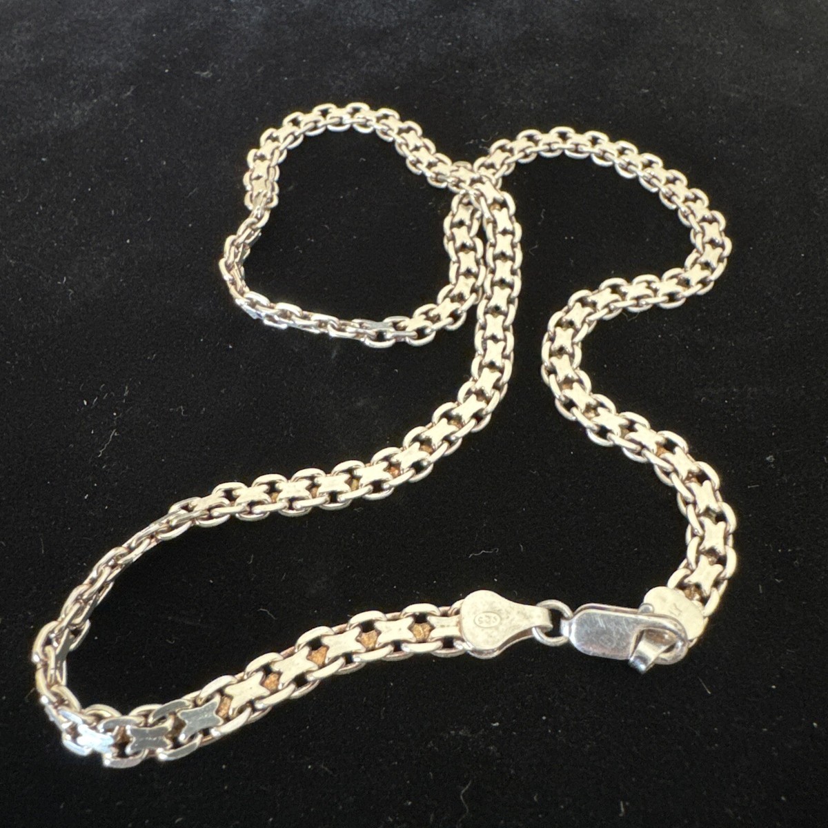 750 Italyネックレス 29g 18K 18k Gold 750 Italian Diamond Cut Cable Link Pendant Chain