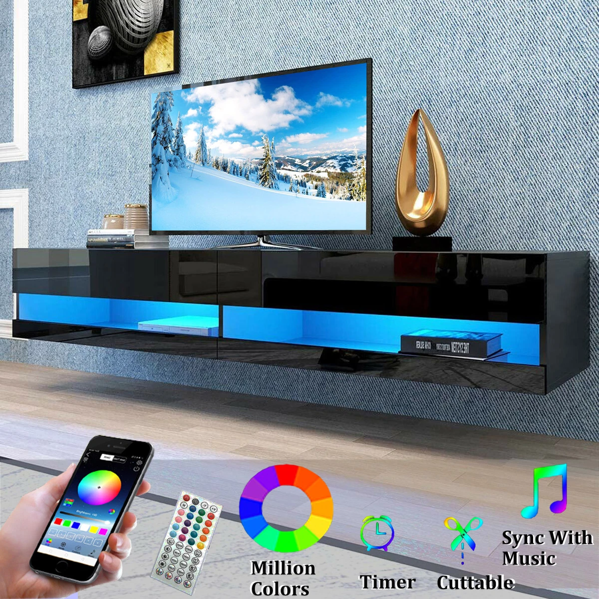 Unique colorful tv stands deals