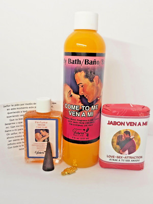 VEN A MI BAÑO JABON PERFUME / COME TO ME ATRAE AL SER AMADO DOMINAR AMOR