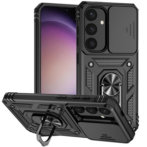 For Samsung Galaxy S25 S24 S23 S22 S21 S20 Ultra Plus Case 360° Ring Stand Cover - Picture 20 of 73