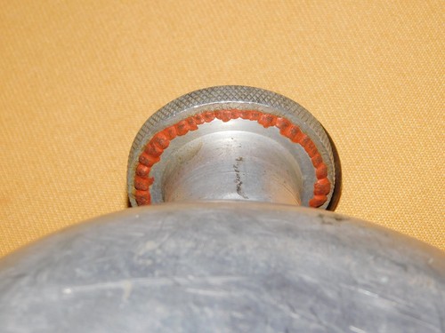 VINTAGE 8 3/4" HIGH ALUMINUM MIRRO CANTEEN - Picture 8 of 8