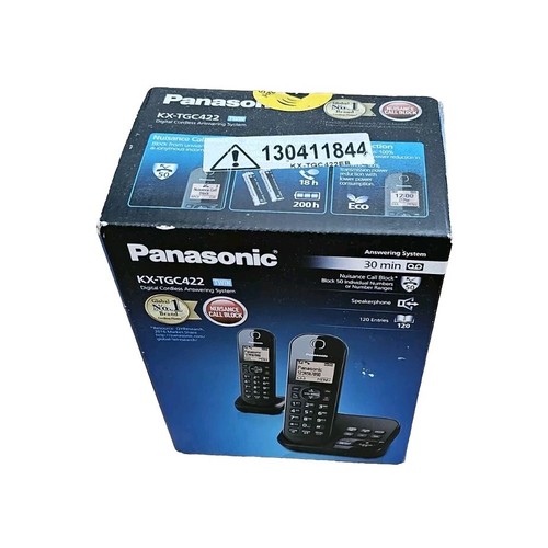 Panasonic KX-TGC422 Telefon bezprzewodowy z automatyczną sekretarką - Twin (fabrycznie nowy) - Zdjęcie 8 z 8