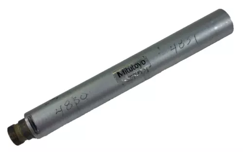 MITUTOYO BORE GAGE EXTENSION ROD 952622 L 6-1/2" END TO END DIA 1/2"-3/4"