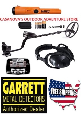GARRETT AT PRO METAL DETECTOR, PRO-POINTER AT, FREE HEADPHONES SPECIAL SHIP FREE