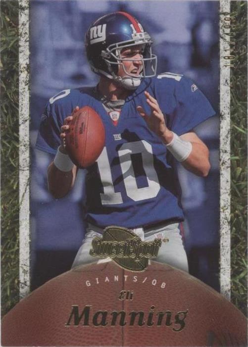 2007 NFL Sweet Spot Eli Manning #65 - 1 of 2