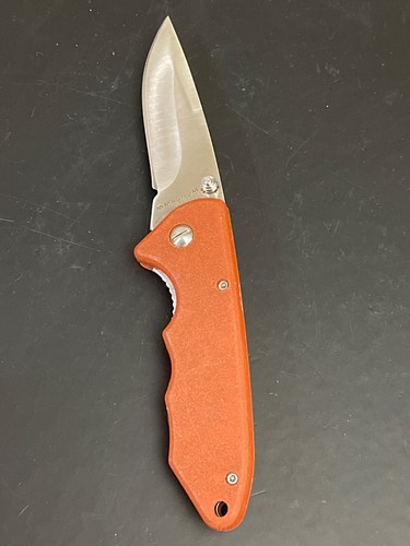 EDC TSA MAGNUM BY BOKER Knife Tactical Liner Lock Burnt Orange Handles