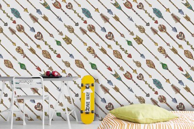 3D Arrow Pattern Wallpaper Wall Murals Removable Wallpaper