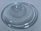 PYREX Glass Clear Round Ribbed Replacement Lid G-1-C 8-3/4”