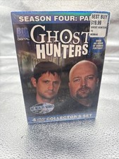 New Ghost Hunters - Season 4: Part 1 (DVD, 2008, 4-Disc Set) New Sealed. 3