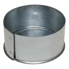 Greenseam 14" End Cap Round Duct Fitting, 26 ga. GRECP14GA26 Greenseam