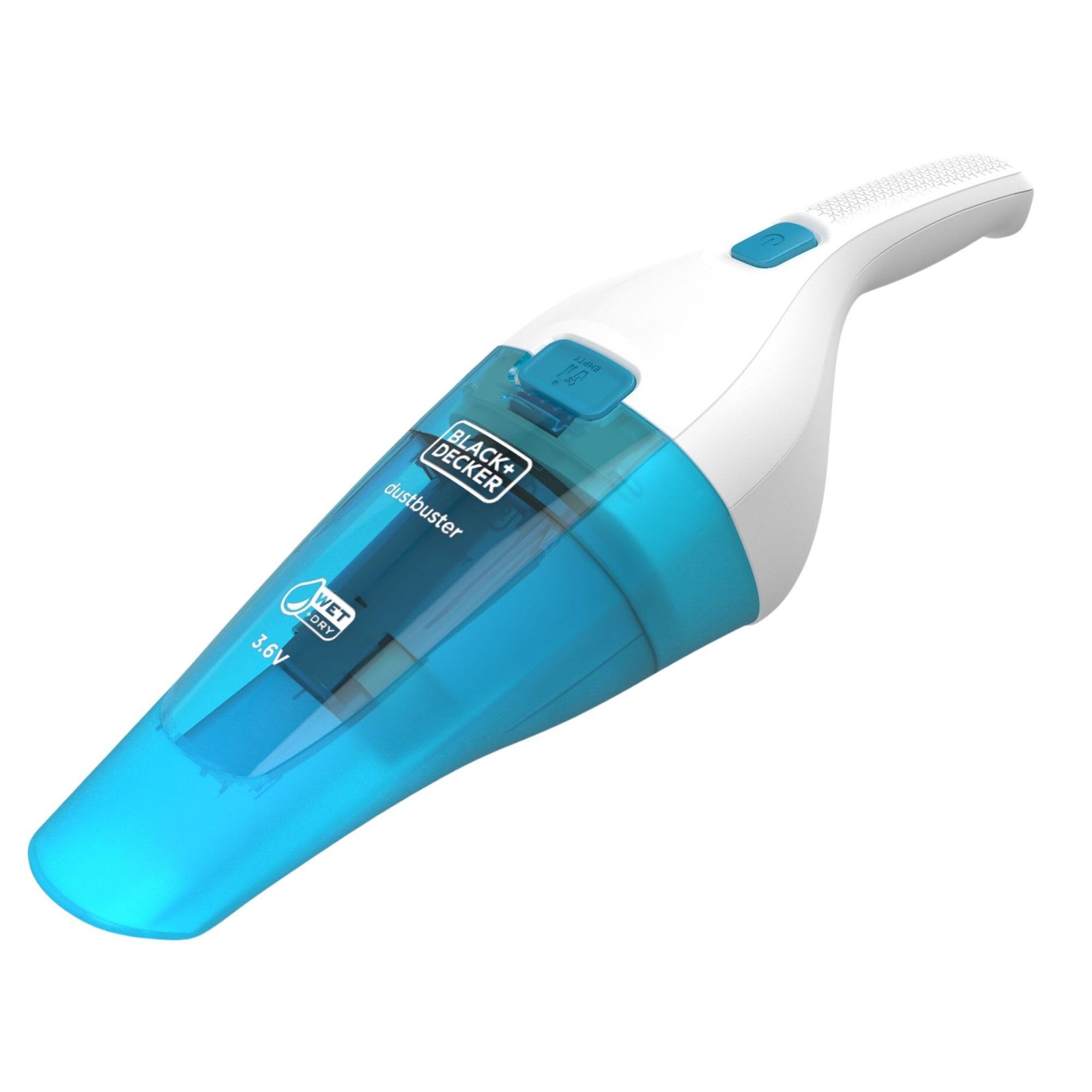 Aspirateur à main sans fil anti miettes et liquides renversés 3.6V léger