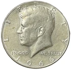 1966 Kennedy Half Dollar 40% Silver Nice Eye Appeal US Coin