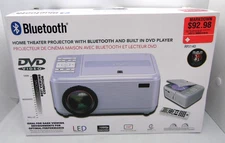 RCA RPJ140 Bluetooth Home Theater Projector W/ Blue Tooth + Built In DVD Player