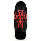 Dogtown Skateboard Deck Cross Logo 70s Rider Black/Red 10" x 30.575"